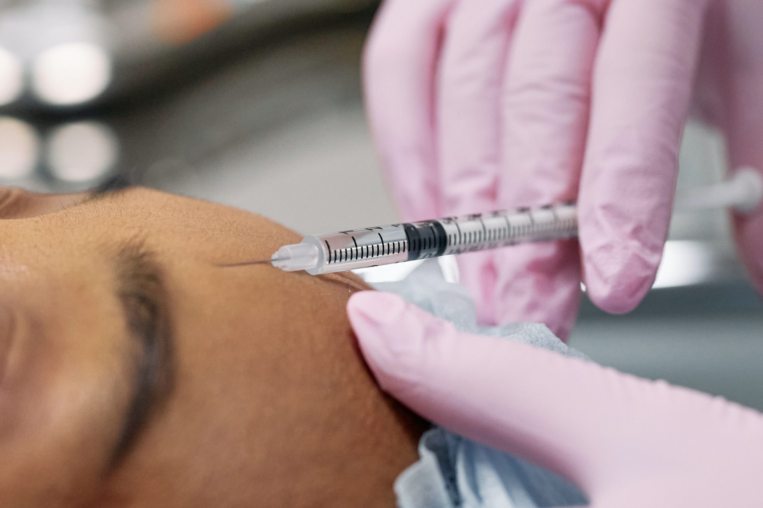 liquid facelift during procedure