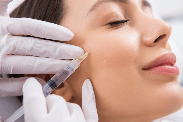 Restylane Contour filler for cheek enhancement, adding natural volume and improving facial contours
