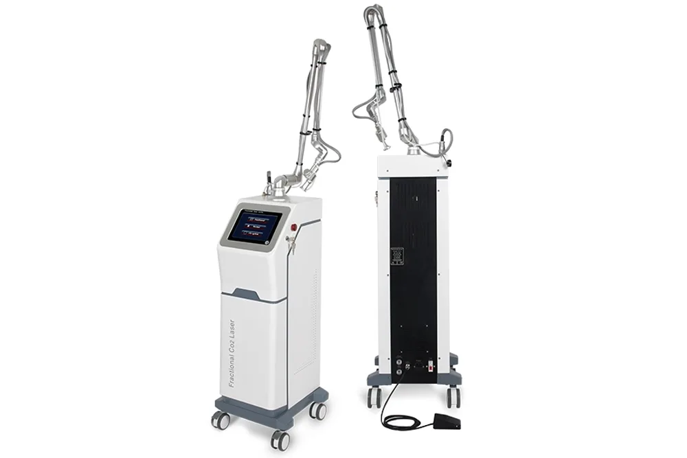 Professional Fractional Laser Device For Skin Resurfacing And Aesthetic Treatments.