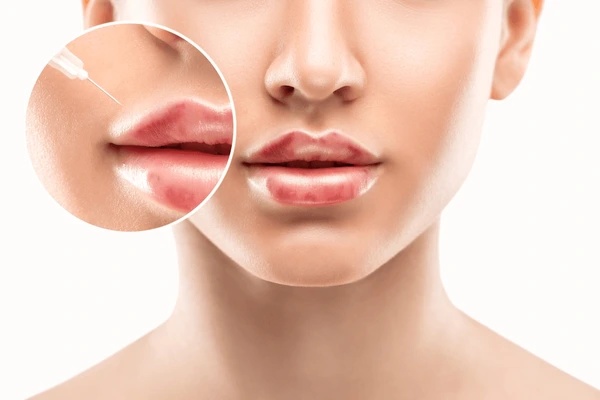 side effects of Restylane Kysse lip filler, such as redness, swelling, or bruising post-treatment