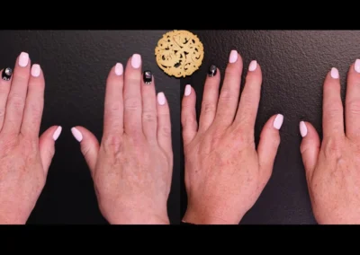 Restylane Lyft hand rejuvenation before and after comparison.