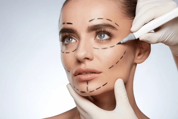 treatment areas for Restylane Contour injection to enhance facial contours and add natural volume